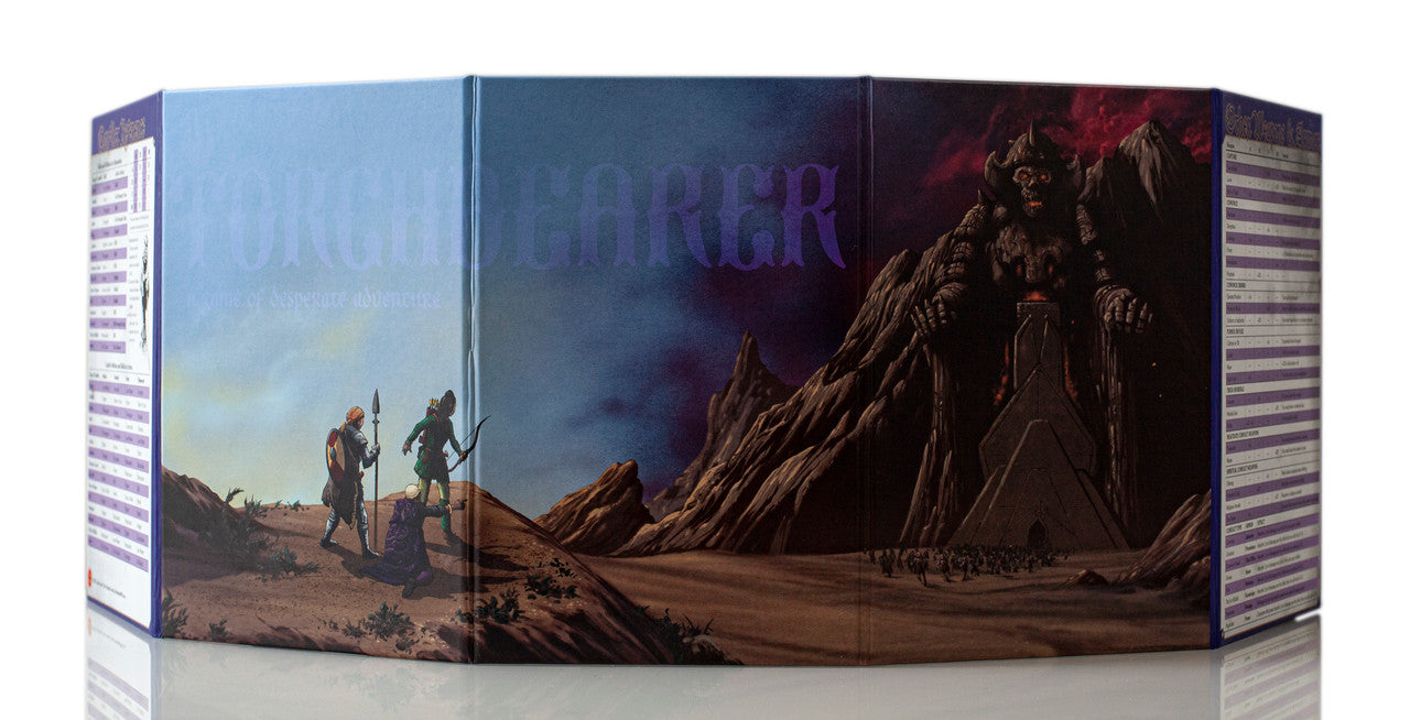 Torchbearer 2E Game Master's Screen & Trackers