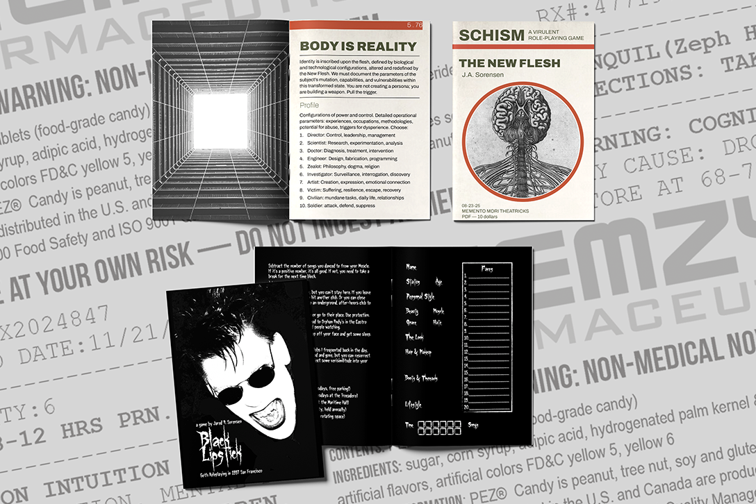 SCHISM & Black Lipstick zine