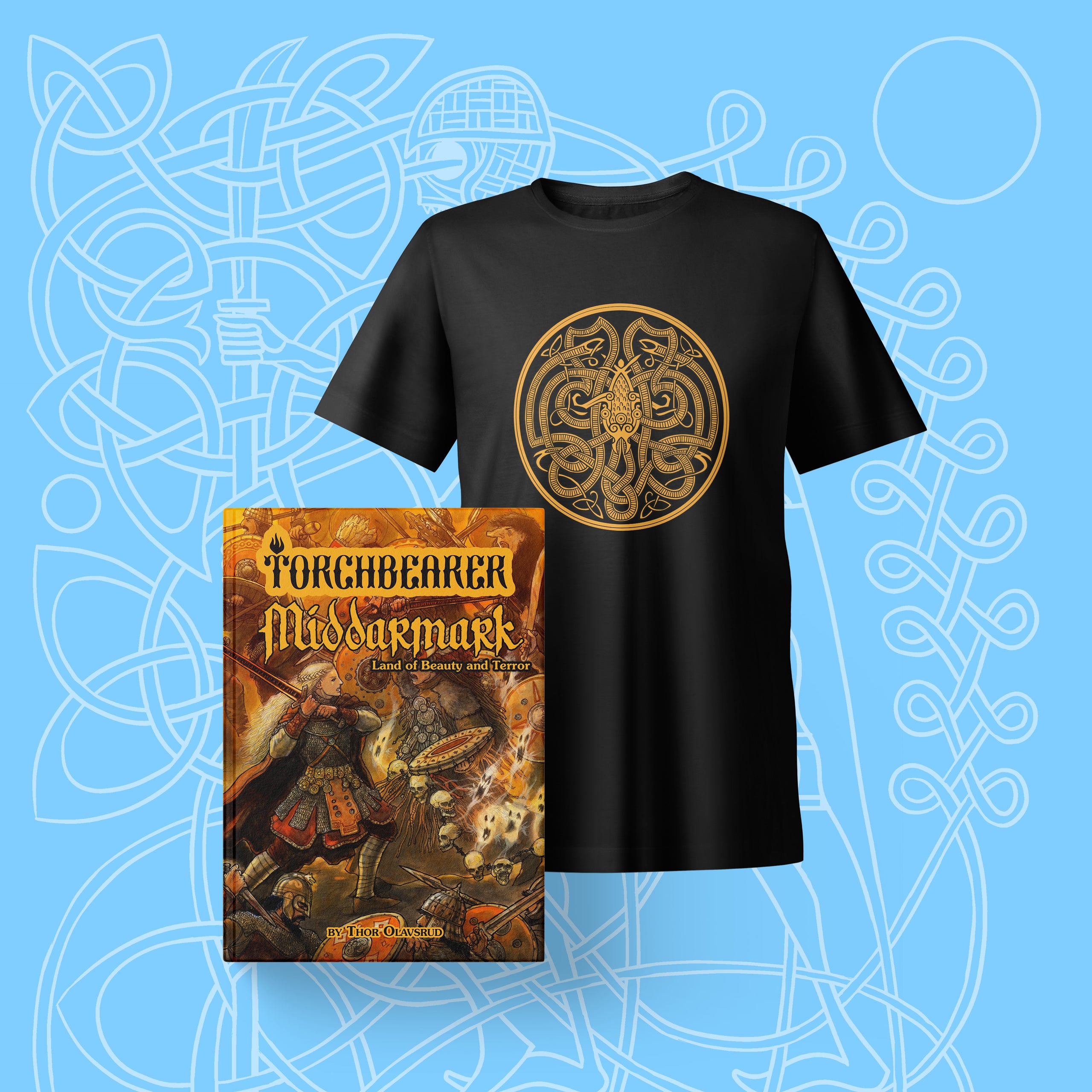 Middarmark 2e T-shirt & Book Bundle