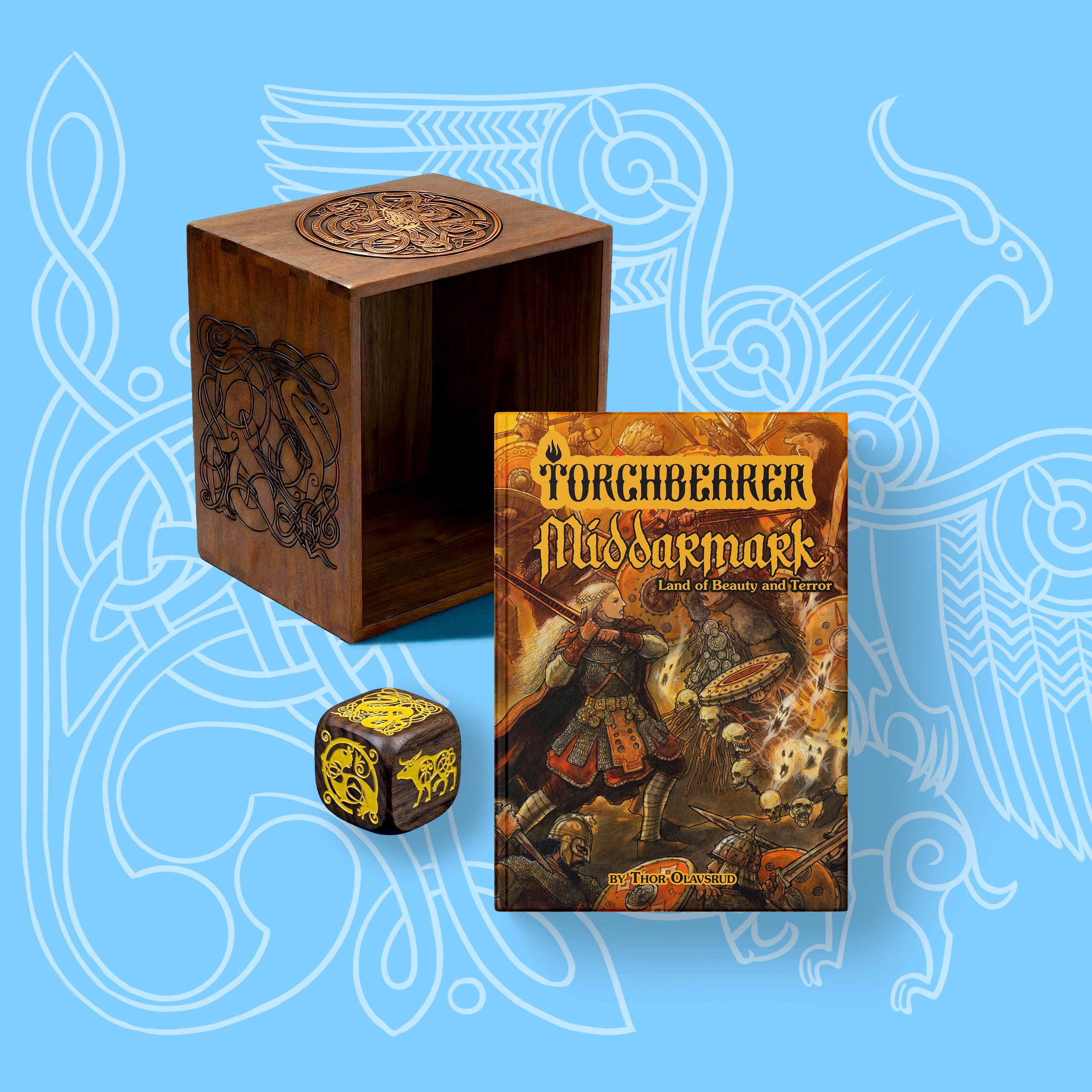 Middarmark 2e Book & Wooden Box Bundle