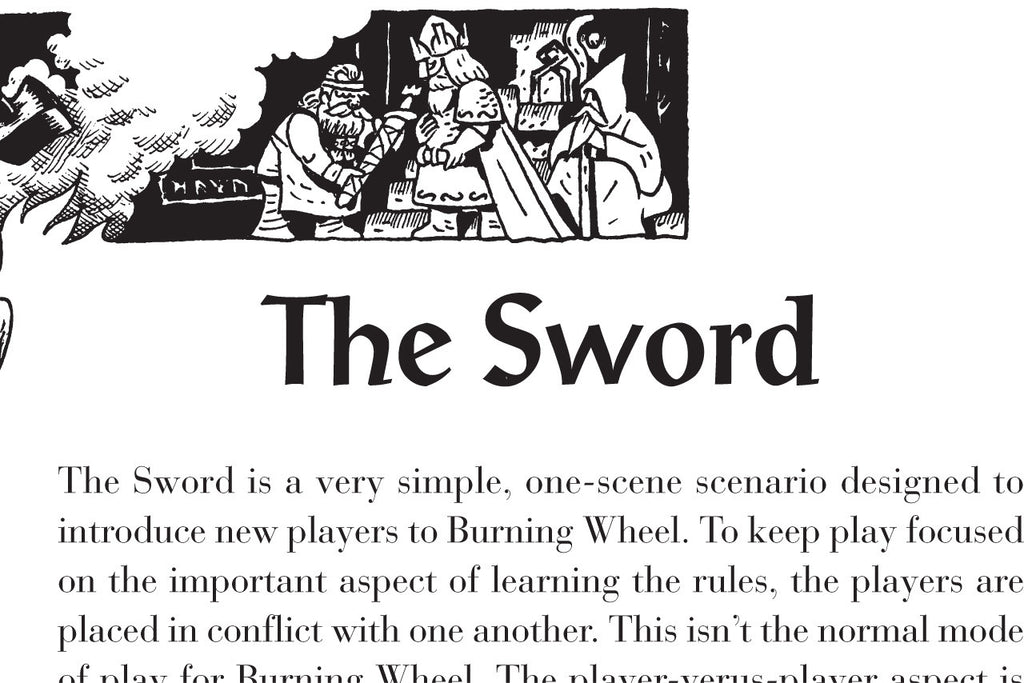 Burning Wheel The Sword Demo Adventure PDF