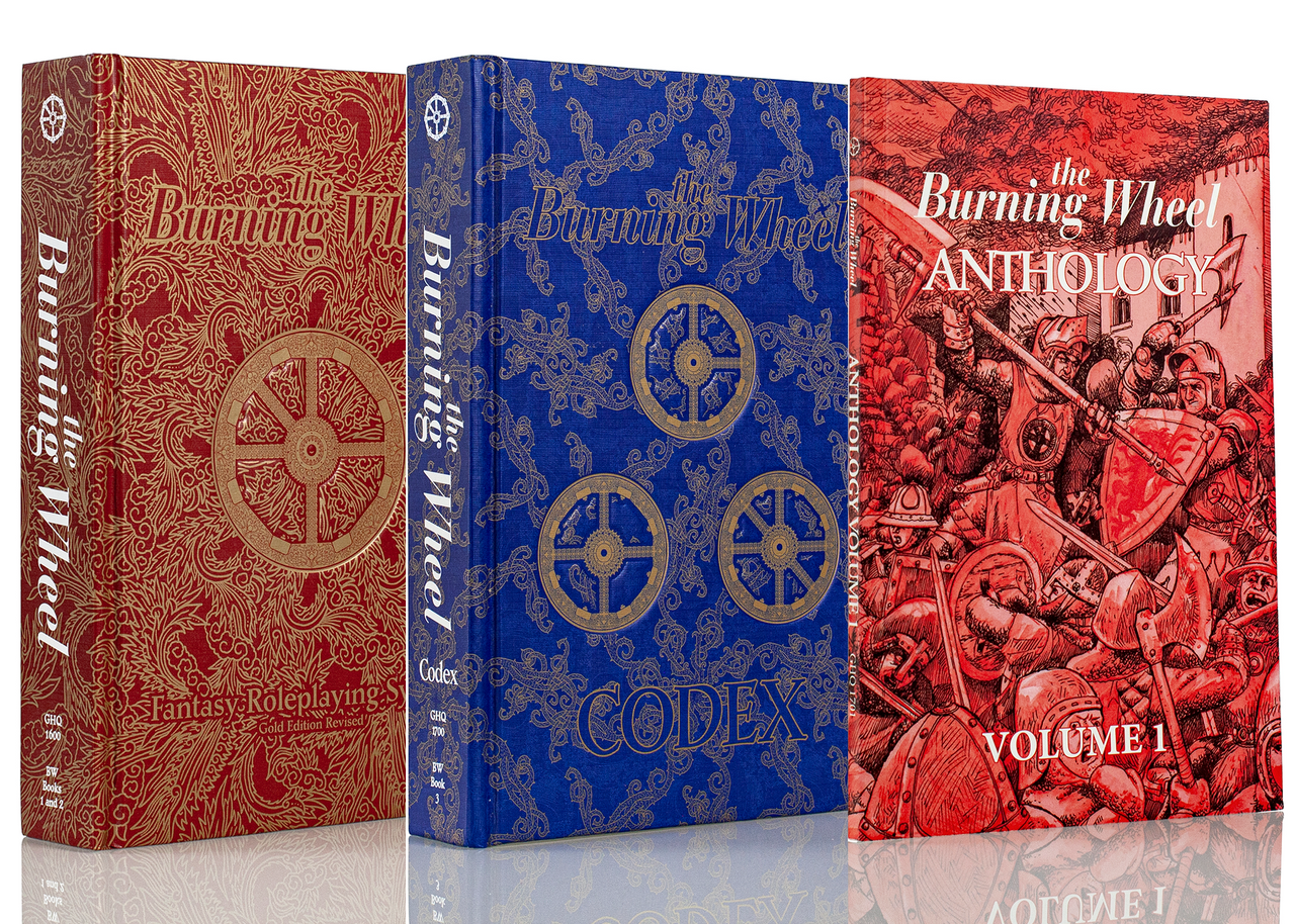 Burning Wheel Gold, Codex and Anthology Bundle